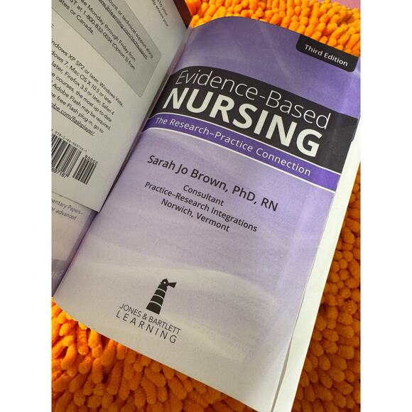 Evidence-Based Nursing: The Research-Practice Connection Textbook Third Edition - Picture 6 of 6